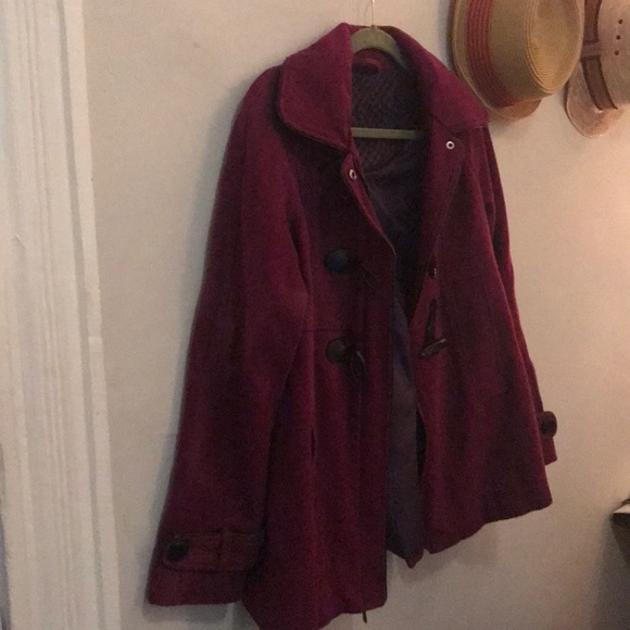 Steve Madden Jacket & Coats | Toggle Coat | Purple - Picture 5 of 8
